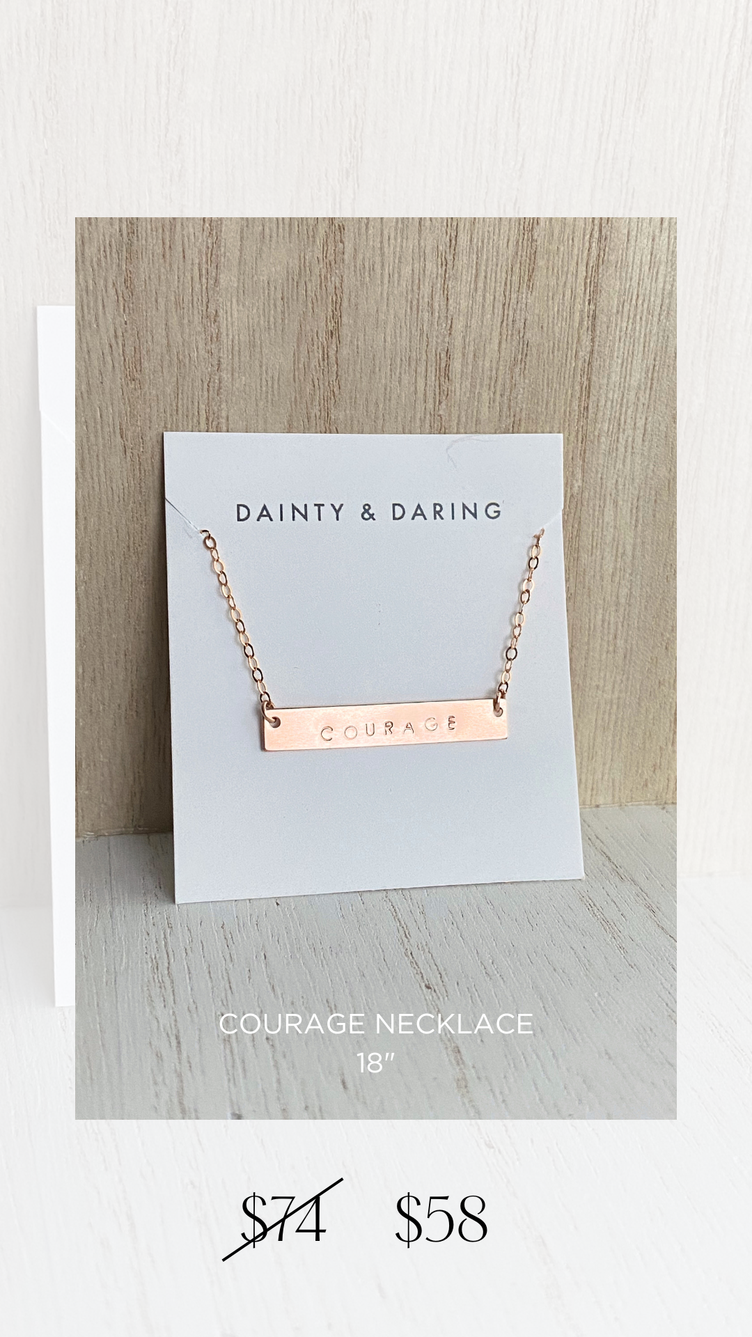 Courage Necklace (J)
