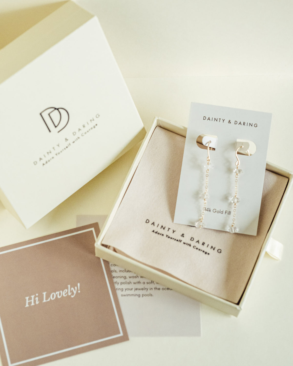 Herkimer Chain Dangles