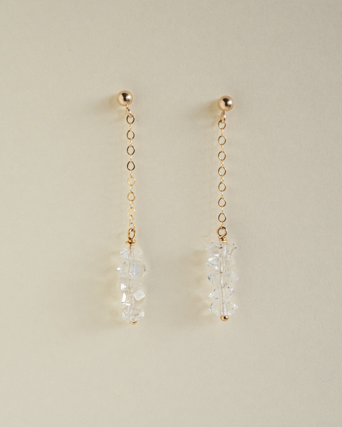 Stacked Herkimer Studs